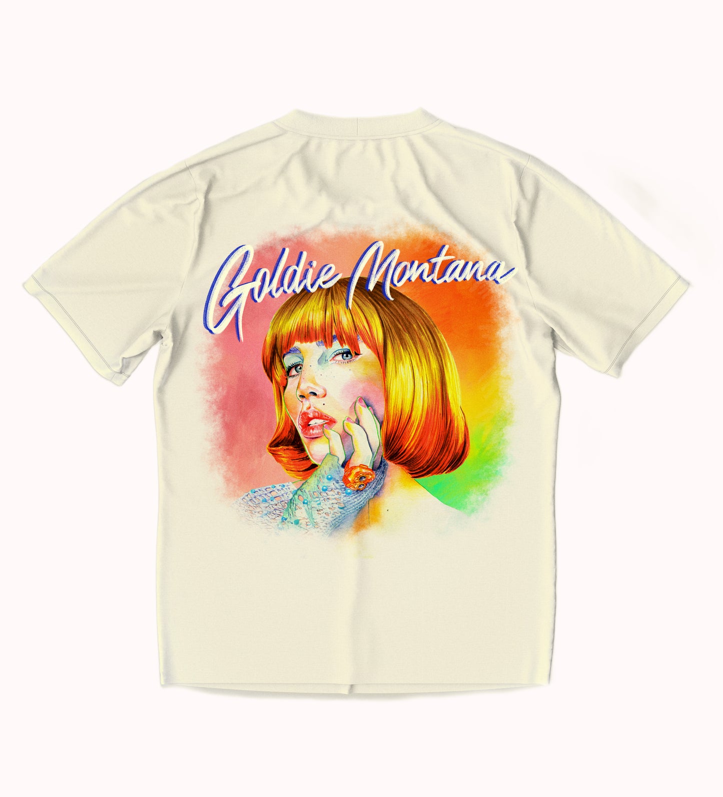 Goldie Boutilier Presents...Goldie Montana Album Artwork Vintage T-Shirt