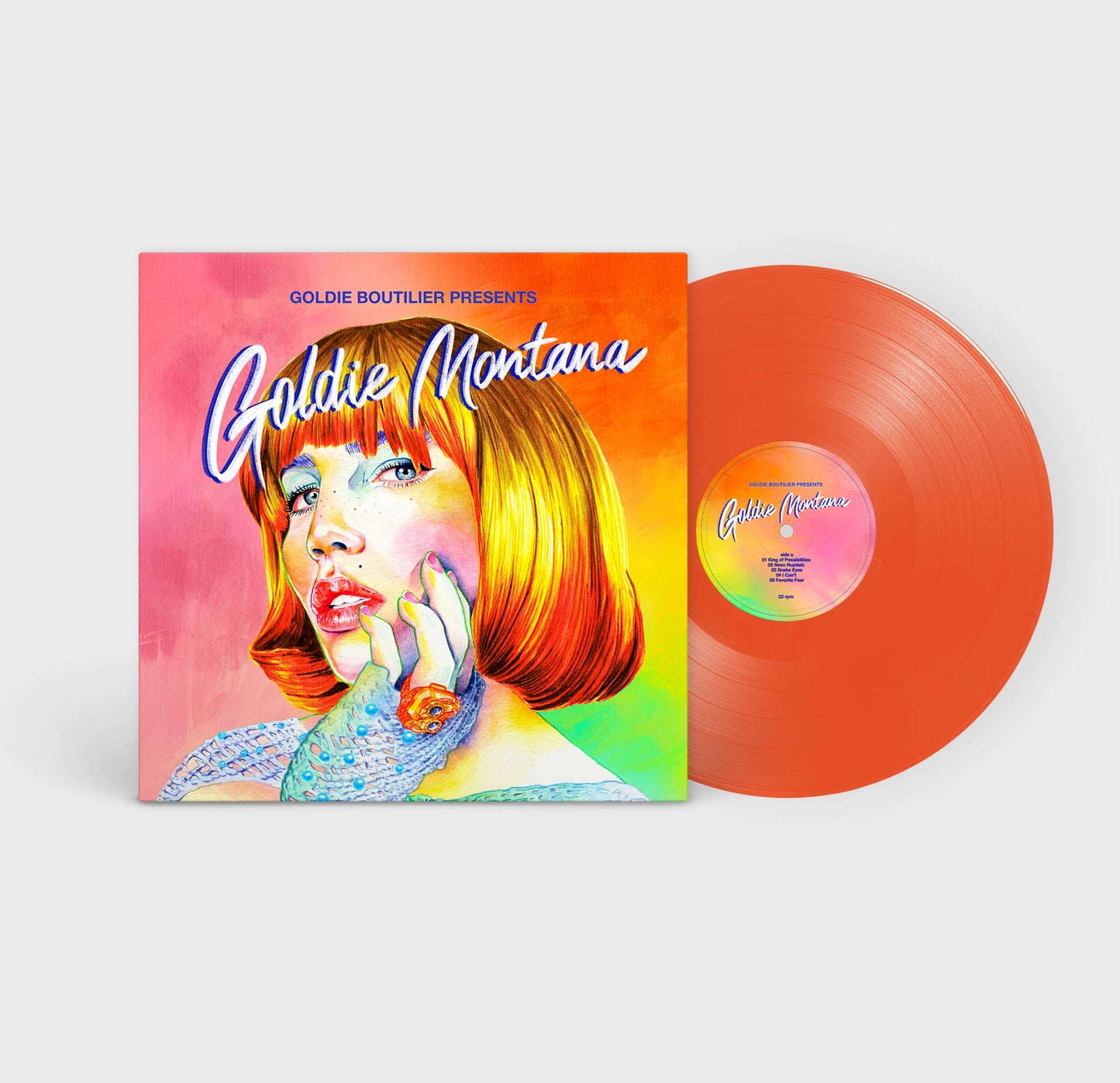 Goldie Boutilier Presents...Goldie Montana - Vinyl (Orange Crush)