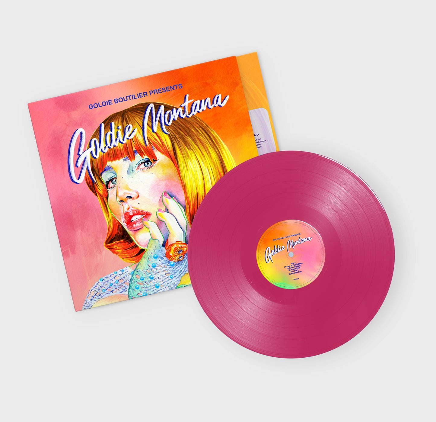 Goldie Boutilier Presents...Goldie Montana - Spotify Fans First Edition Vinyl