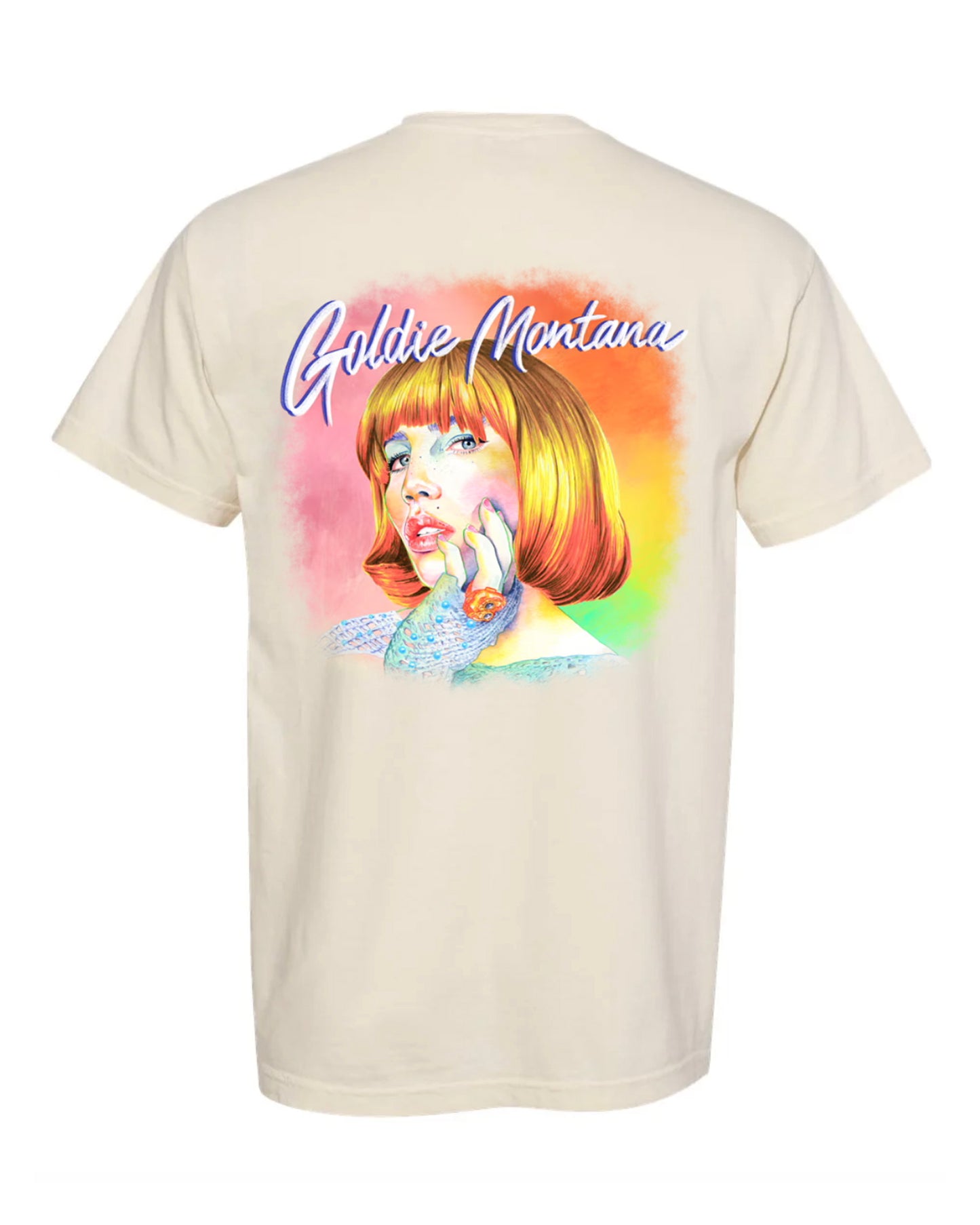 Goldie Boutilier Presents...Goldie Montana Album Artwork Vintage T-Shirt