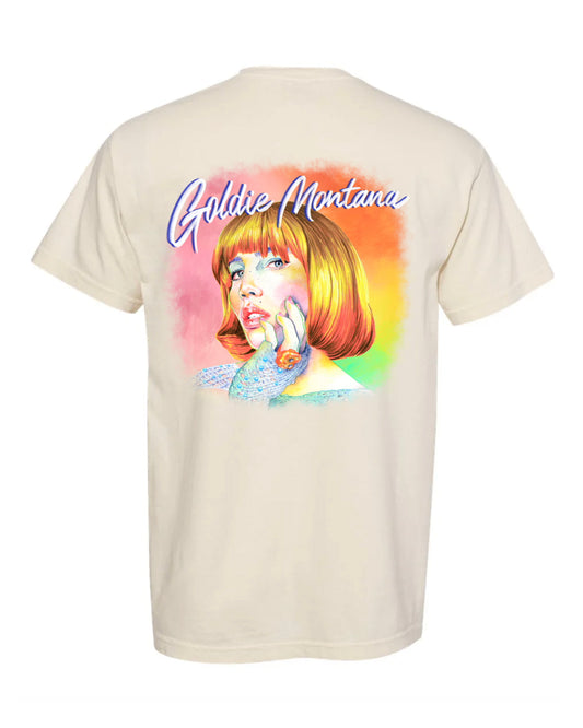 Goldie Boutilier Presents...Goldie Montana Album Artwork Vintage T-Shirt