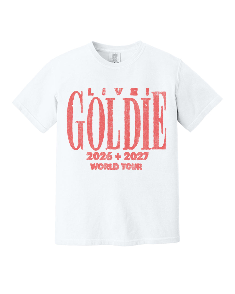 GOLDIE LIVE! T-SHIRT